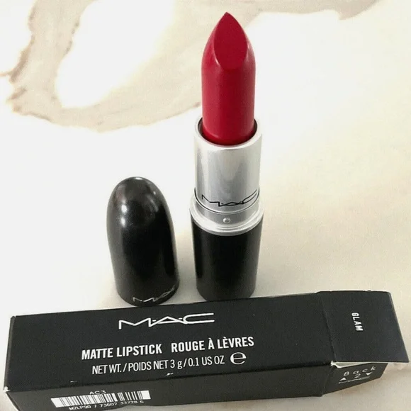 MAC Cosmetics: Matte Lipstick in Glam: Limited Edition & New! 💋 Rare! 💄